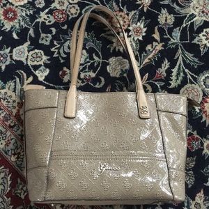 Tan / Beige Guess Handbag