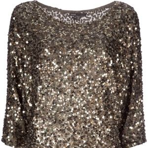 Vince Sequin Embellished Top