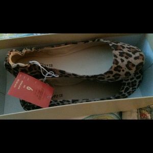 Leopard print shoes