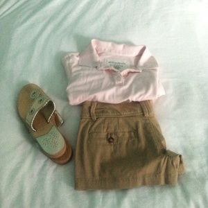 Aeropostale Light Pink Polo Size Small