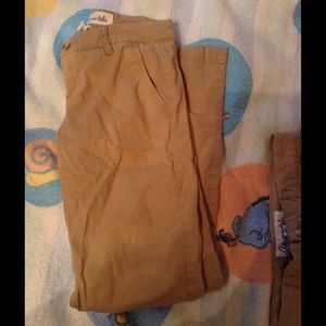 Boot cute khaki pants