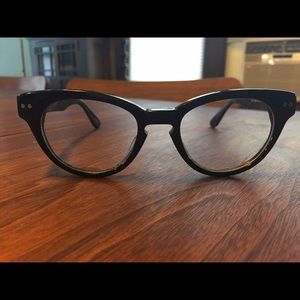 Lookmatic Abby glasses frames - black cat eye