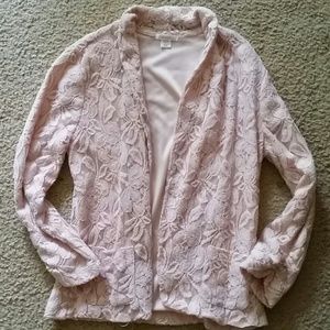 Lace blazer