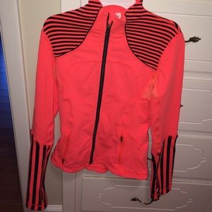 still for sale! Neon orange LuluLemon jacket