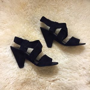 Suede Nine West sandals