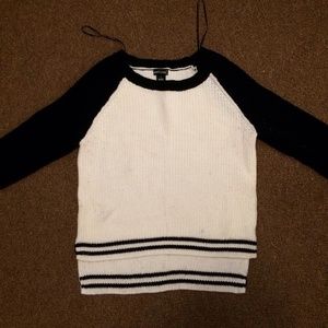 NWOT BASEBALL SWEATER