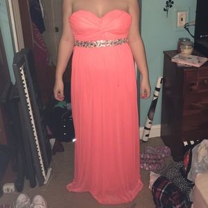 Coral Prom Dress
