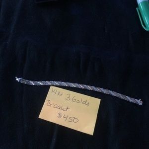 14kt gold bracelet