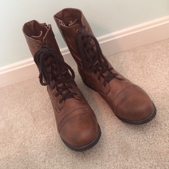Madden Girl Shoes - Combat Boots