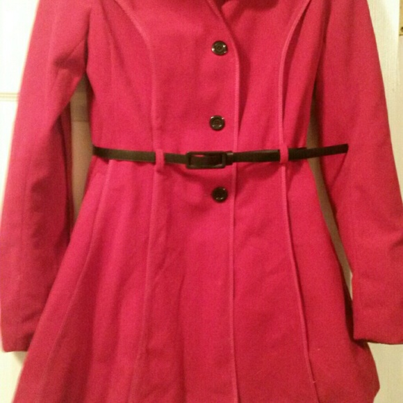 Stylish red coat
