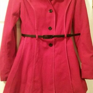 Stylish red coat