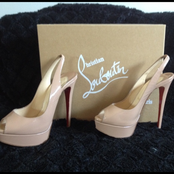 Christian Louboutin Nude Heels - Picture 4 of 4