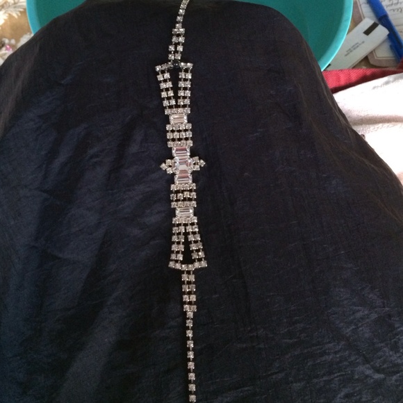 Sparkly Rhinestone Choker - Picture 2 of 2