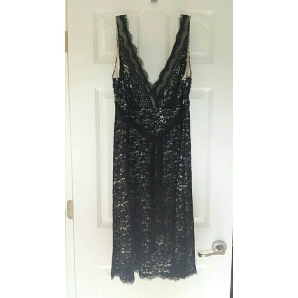 Lace and nude party dress