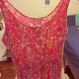 Lilly Pulitzer drawstring dress