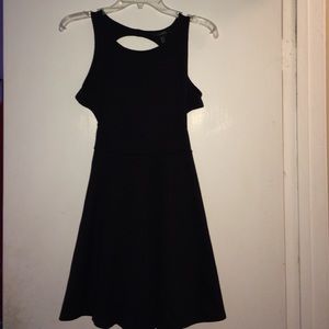 Forever 21 black cotton dress