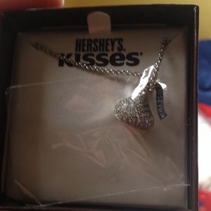 Brand new Hershey kiss earrings and Necklace!