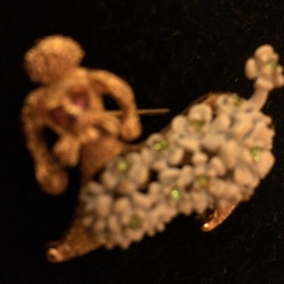 VINTAGE POODLE BROOCH - Picture 2 of 4