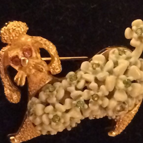 VINTAGE POODLE BROOCH - Picture 3 of 4