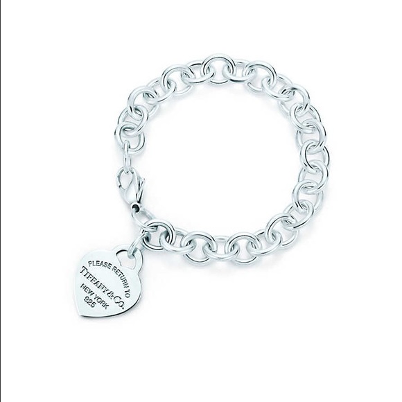 Tiffany&Co. HEART TAG CHARM BRACELET
