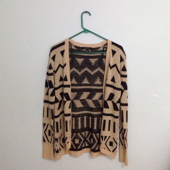 F21 Aztec Cardigan