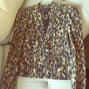 Kardashian Leopard blazer