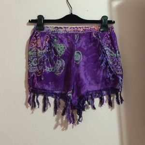 Gypsy boho shorts