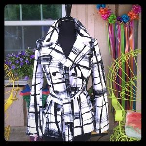 Black & white jacket