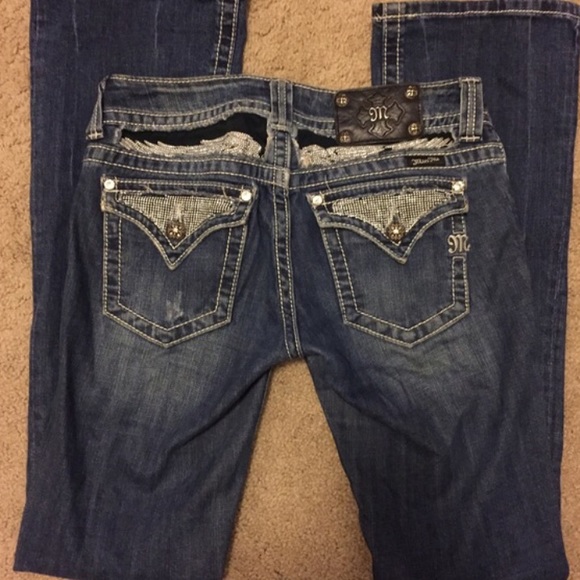 BUNDLE:) MISS ME JEANS AND BUCKLE BOOTS