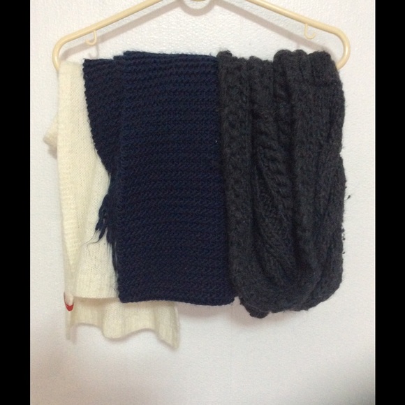 Knit scarf bundle