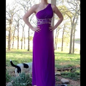Purple Prom Dress