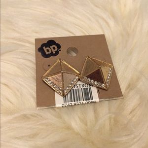 Large Pyramid Earrings
