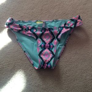 neon tribal print bottoms