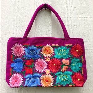 Artisan handmade Mexican bag