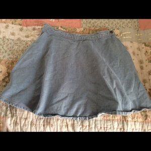 American Apparel Denim skirt