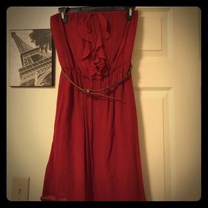 Maurices Red Sundress