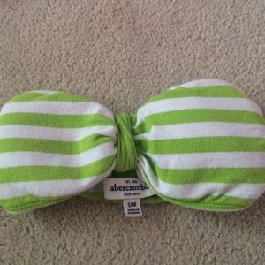 ABERCROMBIE STRIPED PADDED BANDEAU