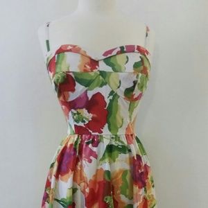 Stop Staring Sunshine Swing Dress in Summer Floral