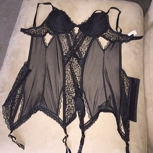 NWT Victoria Secret Black Lingerie