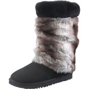 NWT CovFur Faux Fur Boot Covers
