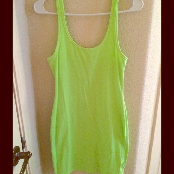 neon green tank dress L'AGENCE Akiya Satin Tank Top Dress In Malachite Green