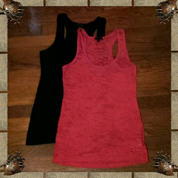 2 G by Guess racerback tanks