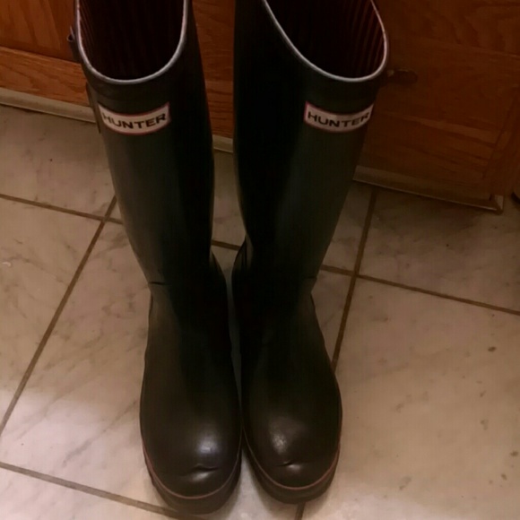 Hunter rain boots