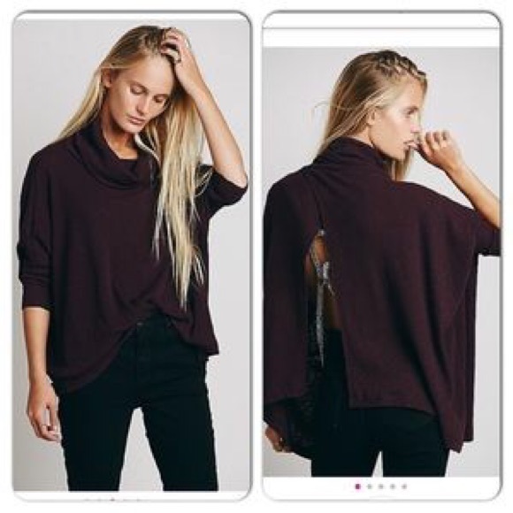 Free People Tops - 💥FINAL PRICE💥Free people Blackberry pullover✨