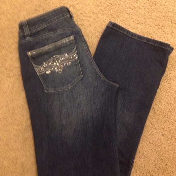 White House black market boot leg jeans