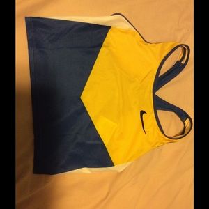 Women's Nike running razorback top . Brand new S