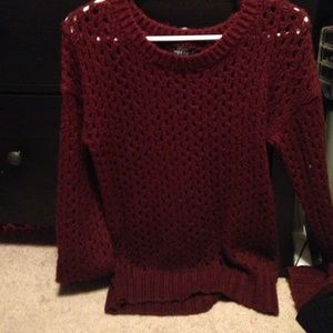 Maroon Wetseal Sweater