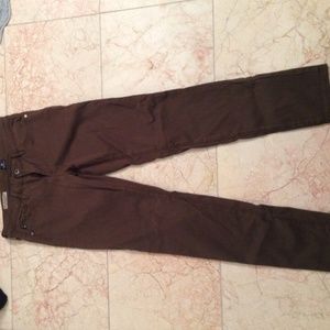 Ag slim straight sateen jean