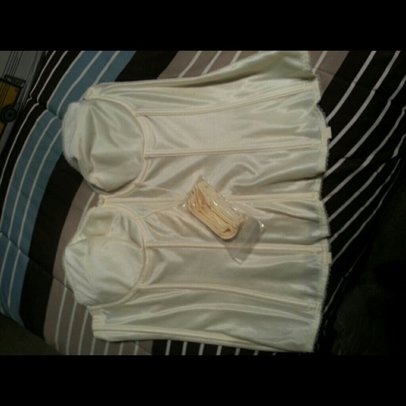 Ivory corset