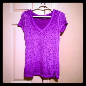 Sheer purple favorite T